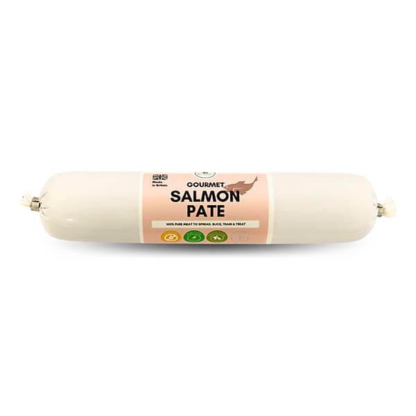 Gourmet Pate Salmon 200g 200g Roll of Salmon Pate Natural Dog Treat